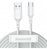 Baseus TZCATZJ-02 USB cable 1.5 m USB A USB C White