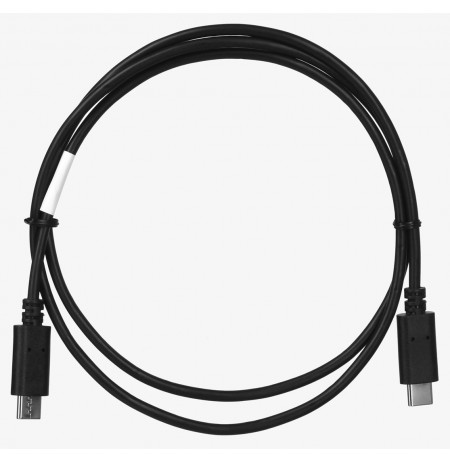 Cable Lanberg CA-CMCM-10CU-0010-BK (USB type C - USB type C , 1m, black color)