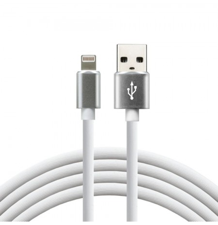 Cable supply everActive CBS-1IW (USB - Lightning , 1m, white color)