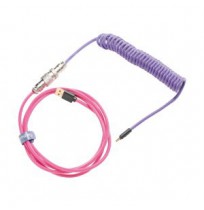 Ducky Premicord Joker Coiled Cable, USB Type-C to Type-A, 1.8m