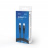 Savio CL-159 USB cable 1 m USB 2.0 USB C - USB C Black