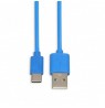 Cable IBOX IKUMTCB (USB 2.0 type A - USB type C , 1m, blue color)