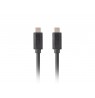 LANBERG Cable USB-C M/M 3.2 Gen2 1m 10Gb/s PD100W