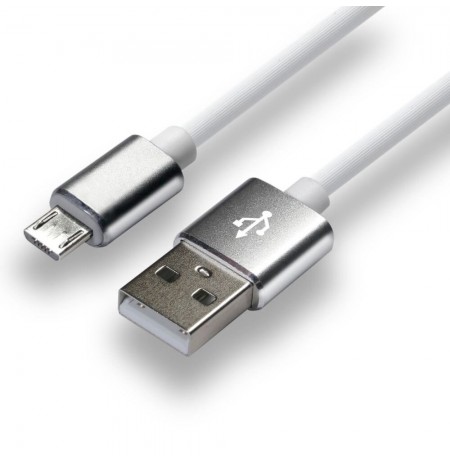 Cable supply everActive CBS-1MW (USB - Micro USB , 1m, white color)