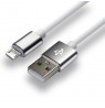Cable supply everActive CBS-1MW (USB - Micro USB , 1m, white color)