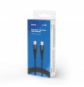 Savio CL-160 USB cable 2 m USB 2.0 USB C - USB C Black