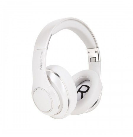 Kruger and Matz Street 3 Wireless On-Ear Headphones, White