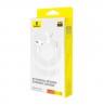 Baseus Encok HZ20 Headset Wired In-ear Calls/Music White
