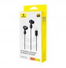 Baseus Encok CZ20 Headset Wired In-ear Calls/Music USB Type-C Black