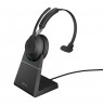 Jabra Headset Evolve2 65 MS Mono, inkl. Link 380a & Ladesta.