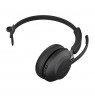 Jabra Headset Evolve2 65 MS Mono, inkl. Link 380a & Ladesta.