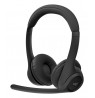 Logitech 981-001451 headphones/headset Wireless Head-band Car/Home office Black
