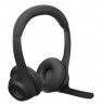 Logitech 981-001451 headphones/headset Wireless Head-band Car/Home office Black