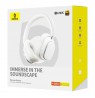 Baseus Bowie H1 Pro Headset Wireless Head-band Music USB Type-C Bluetooth White