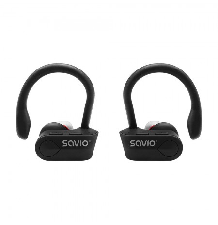 Headphones wireless SAVIO TWS-03 (bluetooth, Bluetooth, wireless, with built-in microphone, black color