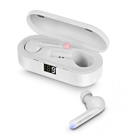 Esperanza EH230W Bluetooth In-Ear Headphone TWS White