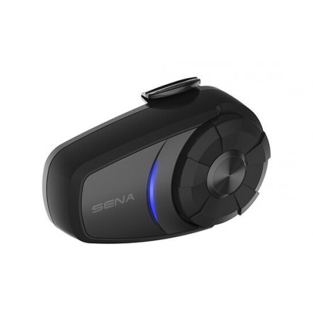 Sena 10S motorcycle intercom 4 channels 1600 m Black