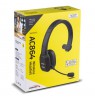 Audiocore 74452 Bluetooth Headset Headphone Noise Reuction Microphone Call CenterGoogle Siri Office Wireless