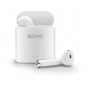 Headphones wireless SAVIO TWS-01 (in-ear, Bluetooth, wireless, with built-in microphone, white color