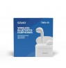 Headphones wireless SAVIO TWS-01 (in-ear, Bluetooth, wireless, with built-in microphone, white color