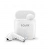Headphones wireless SAVIO TWS-01 (in-ear, Bluetooth, wireless, with built-in microphone, white color