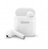 Headphones wireless SAVIO TWS-01 (in-ear, Bluetooth, wireless, with built-in microphone, white color