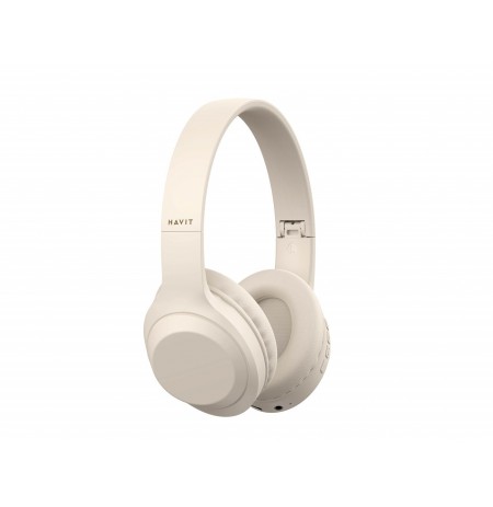 Bluetooth headset Havit H628BT ivory