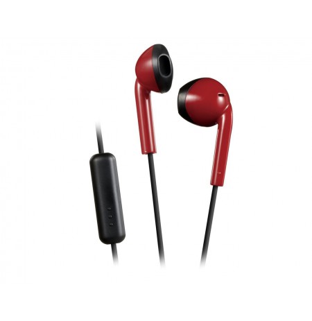 Headphones JVC HA-F19M-RB (in-ear, YES - Wired, red color
