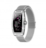 Kumi K18 Svarovski smartwatch silver
