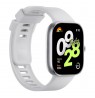 Redmi Watch 4 | Smart watch | GPS (satellite) | AMOLED | Waterproof | Silver Gray