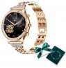 Smartwatch for woman Manta Diamond Lusso gold color