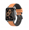 Kumi KU5 PRO smartwatch brown