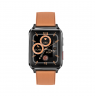 Kumi KU5 PRO smartwatch brown