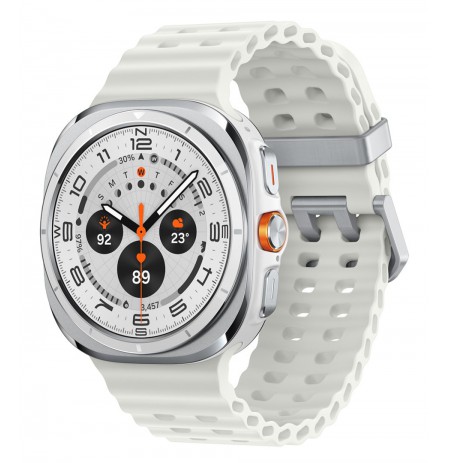 Samsung Galaxy Watch Ultra 3.81 cm (1.5") AMOLED 47 mm Digital 480 x 480 pixels Touchscreen 4G White Wi-Fi GPS (satellite)
