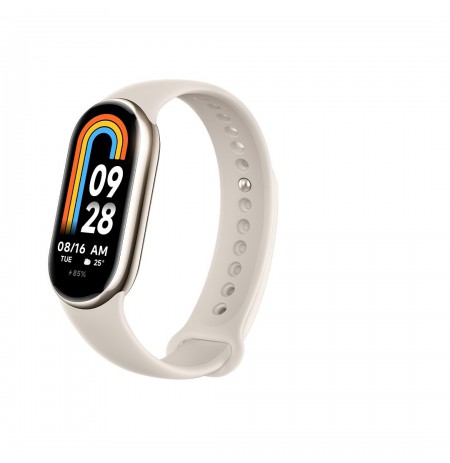 Xiaomi Smart Band 8 AMOLED Clip-on/Wristband activity tracker 4.11 cm (1.62") Champagne, Gold