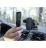 Extralink EPH-I1 | Phone holder with inductive charger | for car, automatic clamp, black