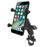 RAM Mounts X-Grip Phone Mount with Handlebar U-Bolt Base