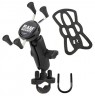 RAM Mounts X-Grip Phone Mount with Handlebar U-Bolt Base