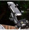 RAM Mounts X-Grip Phone Mount with Handlebar U-Bolt Base