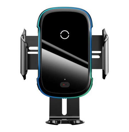 Car holder Baseus Light Electric Holder with Qi inductive charger black