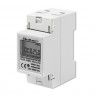 Qoltec 50899 Single phase electronic energy consumption meter | 230 V | LCD | 2P | DIN rail