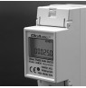 Qoltec 50899 Single phase electronic energy consumption meter | 230 V | LCD | 2P | DIN rail