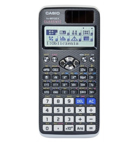 CASIO SCIENTIFIC CALCULATOR FX 991CEX CLASSWIZ BLACK, 12-DIGIT DISPLAY