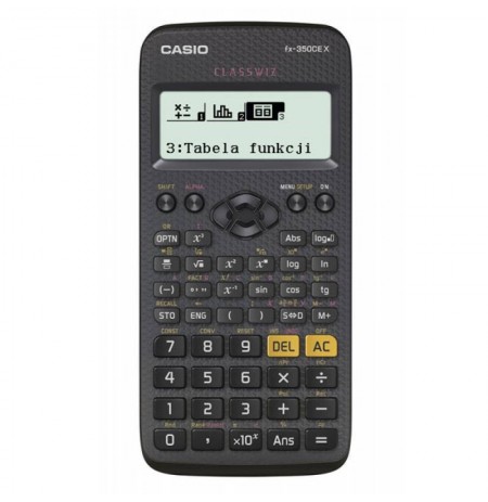 CASIO SCIENTIFIC CALCULATOR FX-350CEX, 379 FUNCTIONS, 77X166MM, BLACK