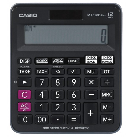 Casio MJ-120D Plus calculator Desktop Basic Black