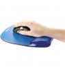 Fellowes Mouse Mat Wrist Support - Crystals Gel Mouse Pad with Non Slip Rubber Base - Ergonomic Mouse Mat for Computer, Laptop, 