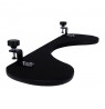 R-Go Tools Armrest R-Go, ergonomic, symmetrical, with abdominal cutout, soft foam, black