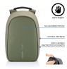 XD DESIGN ANTI-THEFT BACKPACK BOBBY HERO SMALL GREEN P/N: P705.707