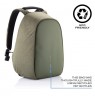 XD DESIGN ANTI-THEFT BACKPACK BOBBY HERO SMALL GREEN P/N: P705.707