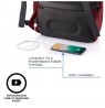 XD DESIGN ANTI-THEFT BACKPACK BOBBY SOFT RED P/N: P705.794
